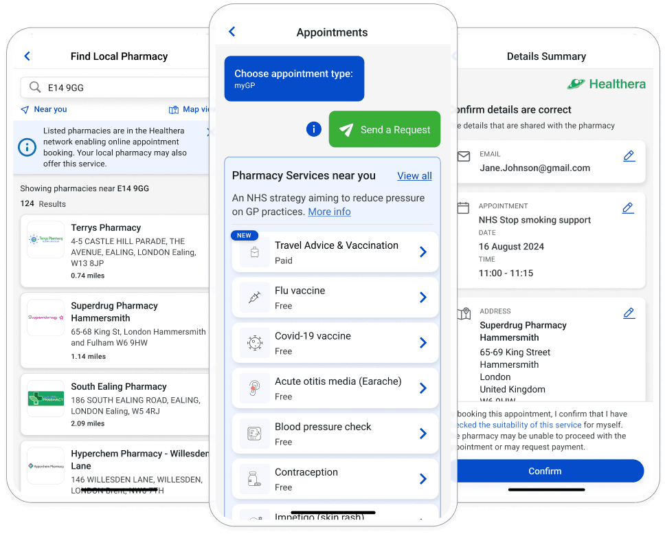What does a health check Include?