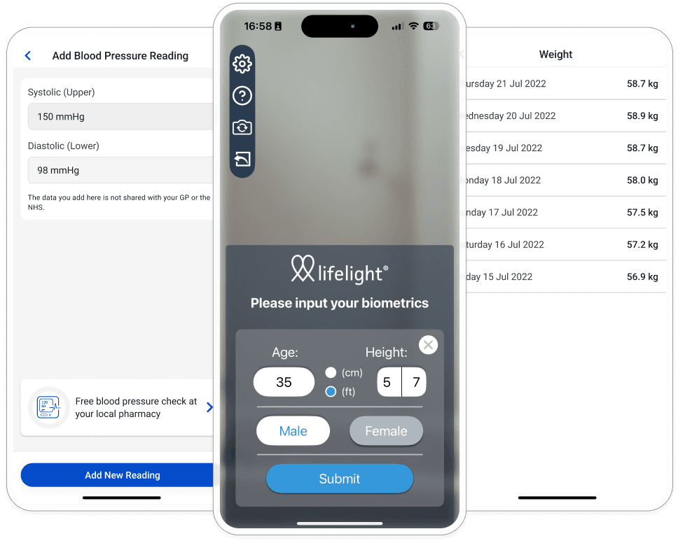 Tools to help you track your health