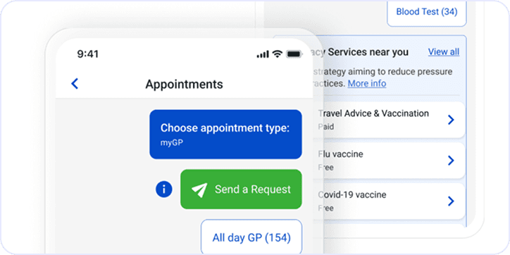 Book doctor’s appointments swiftly